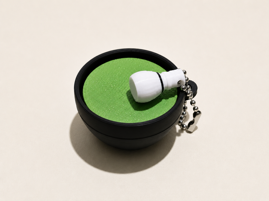 Matcha Clicker Keychain