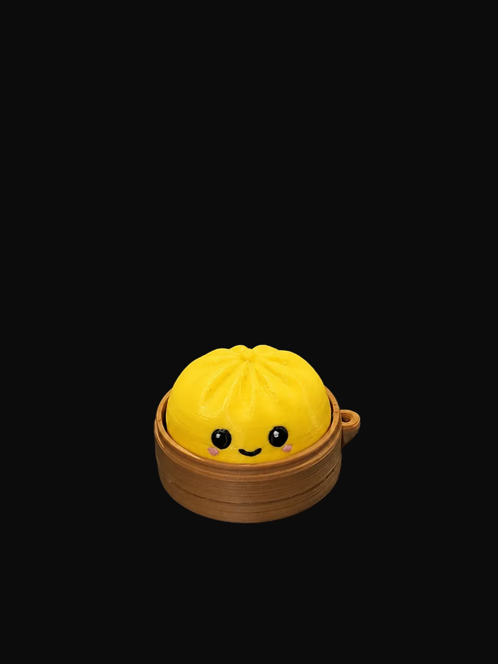 Dumpling Clicker Keychain