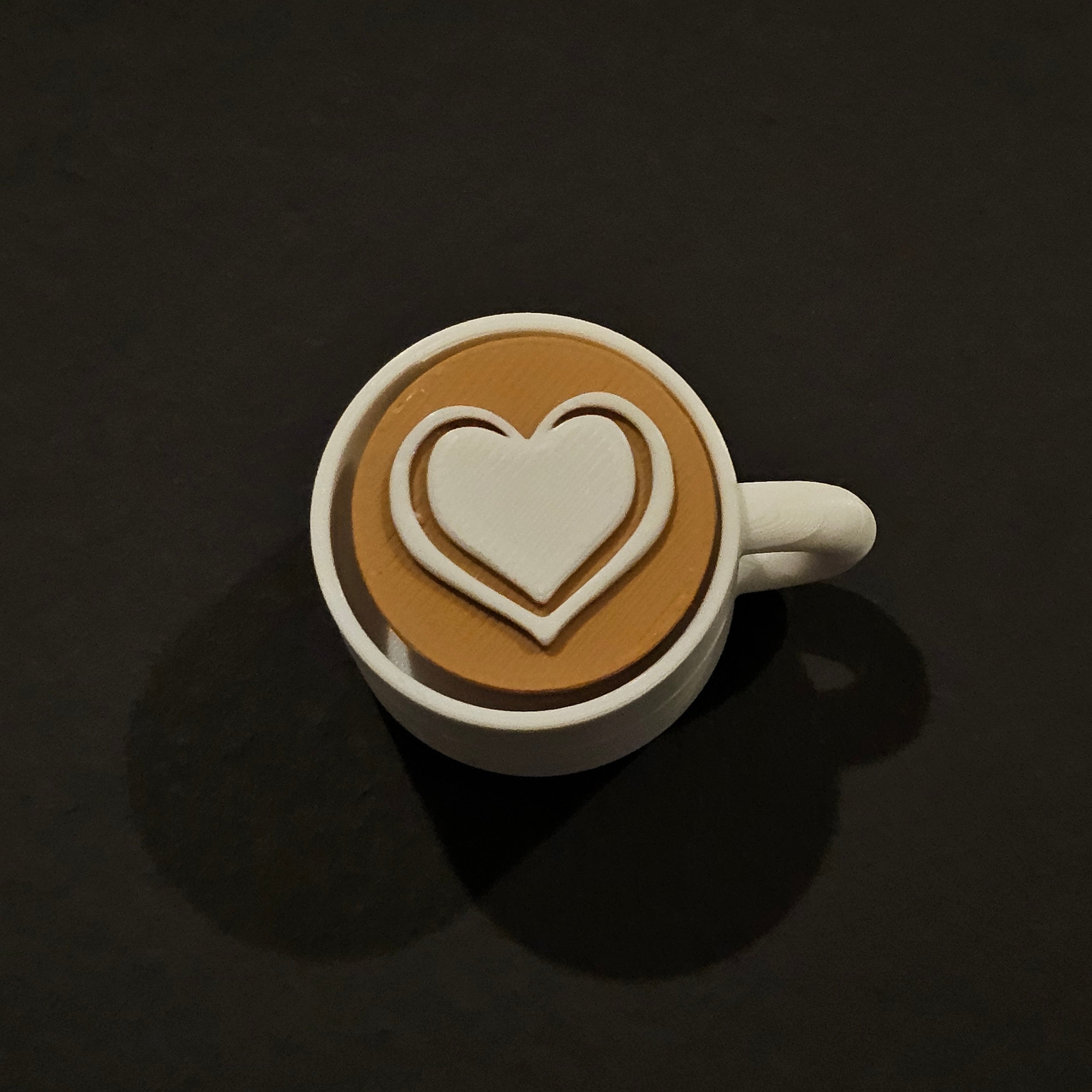 Latte Art Coffee (Heart)