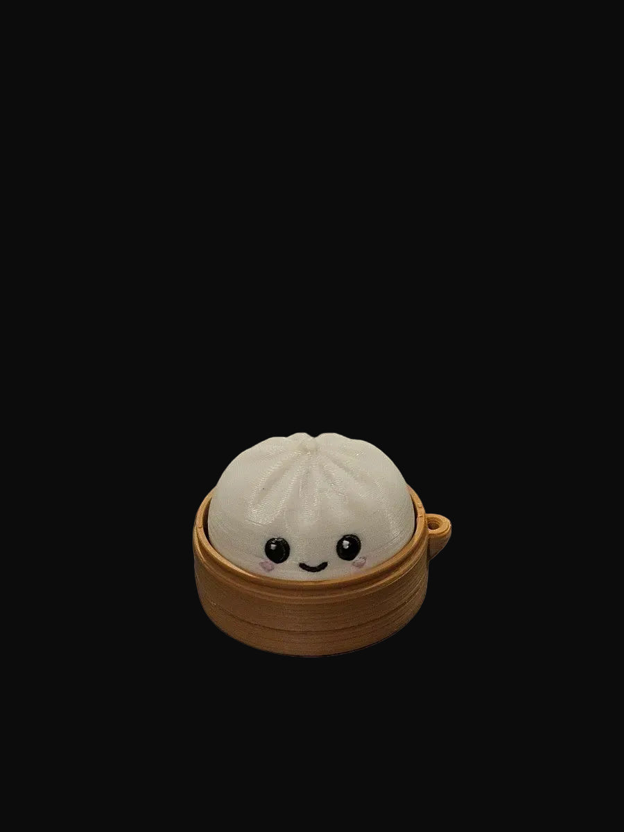 Dumpling Clicker Keychain