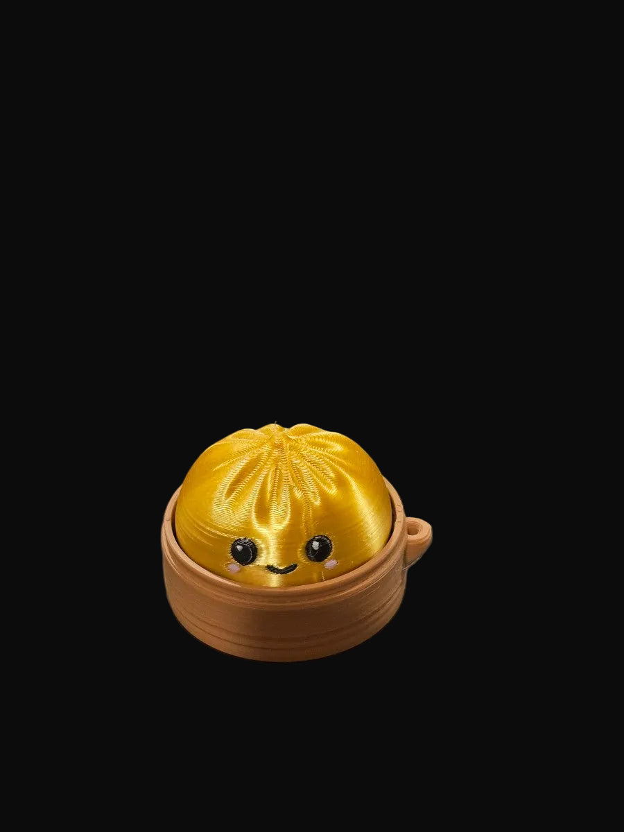 Dumpling Clicker Keychain